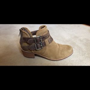 Cutout UGG booties